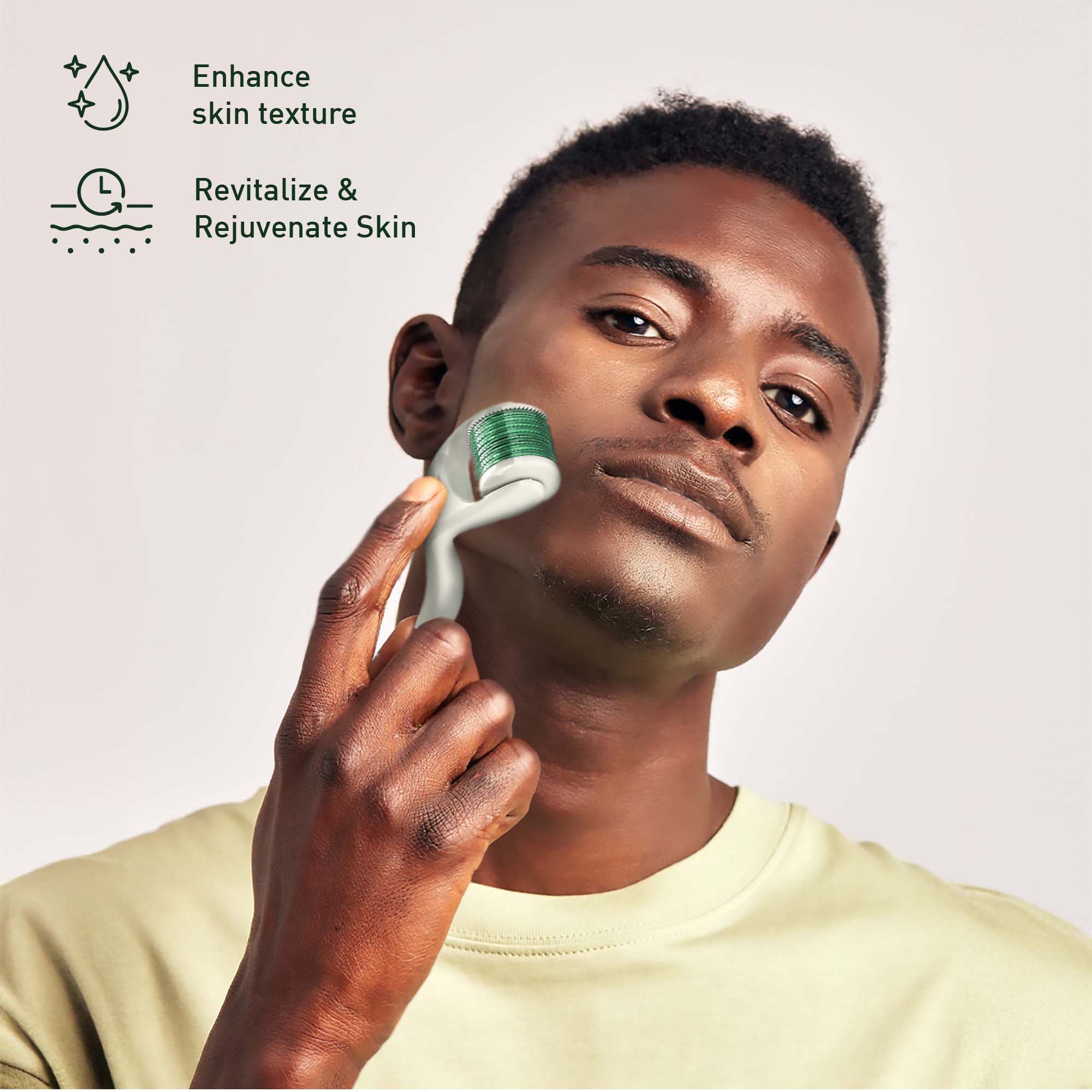 Advanced Facial Cleansing Brush & Anti-Aging Serum Set with Micro Needle Derma Roller – Deep Pore Cleansing, Wrinkle Reduction & Skin Rejuvenation Bundle